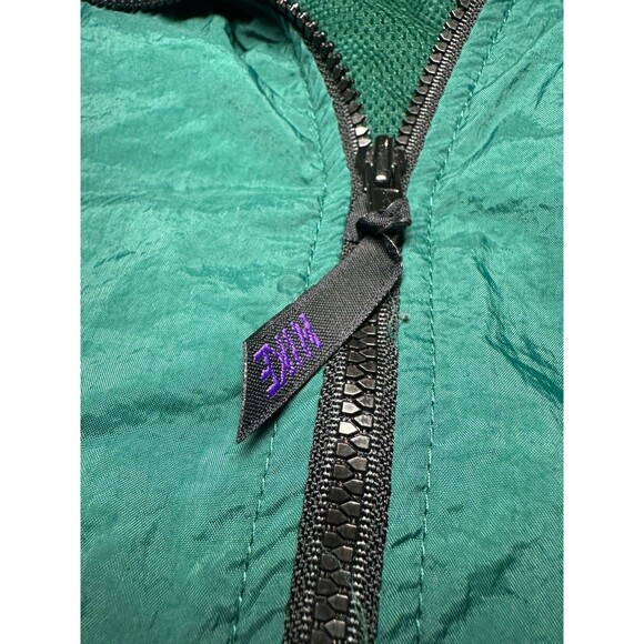 NIKE Vintage Men's Black Label Full Zip Windbreaker Jacket Medium H4-03-07-NAC - Picture 7 of 8